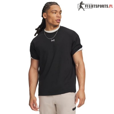 UNDER ARMOUR KOSZULKA HEAVYWEIGHT METAL LOGO 008