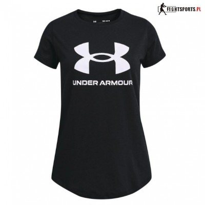 UNDER ARMOUR KOSZULKA DZIEWCZĘCA GRAPHIC SPORTSTYLE 001