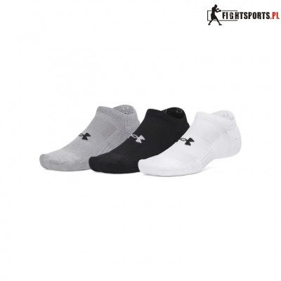 UNDER ARMOUR SKARPETKI STOPKI TRAINING COTTON NO SHOW 101