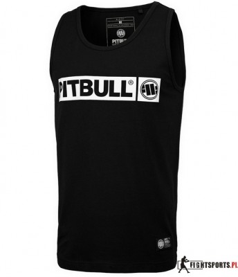 PIT BULL TANK TOP SLIM FIT HILLTOP BLACK