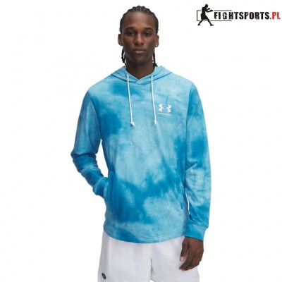 UNDER ARMOUR BLUZA Z KAPTUREM RIVAL TERRY AOP PRINTED 452