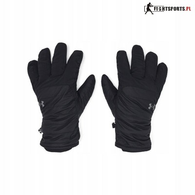 UNDER ARMOUR RĘKAICZKI INSULATED STORM BLACK 
