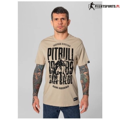 PIT BULL KOSZULKA SAN DIEGO DOG SAND