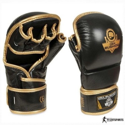BUSHIDO RĘKAWICE MMA ARM-2011d SKÓRA NATURALNA