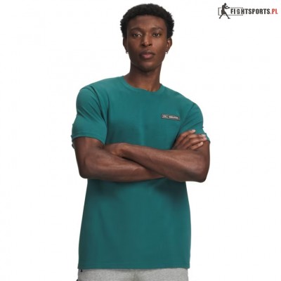 UNDER ARMOUR KOSZULKA OVERSIZED LABEL HEAVYWEIGHT 338