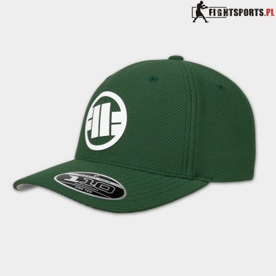 PIT BULL CZAPKA Z DASZKIEM SNAPBACK LOGO HYBRID GREEN