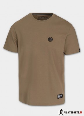 PIT BULL KOSZULKA SMALL LOGO DARK SAND