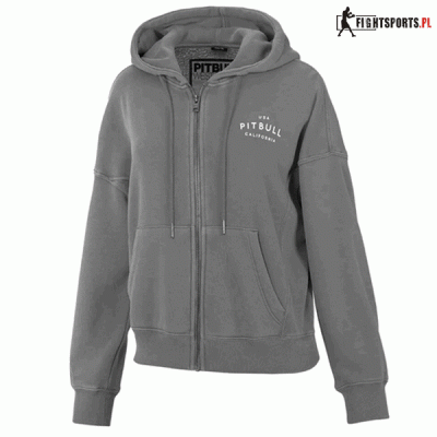 PIT BULL BLUZA MANZANITA ZIP GREY