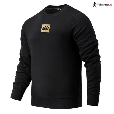 EXTREME HOBBY BLUZA CREWNECK LOGO BLACK