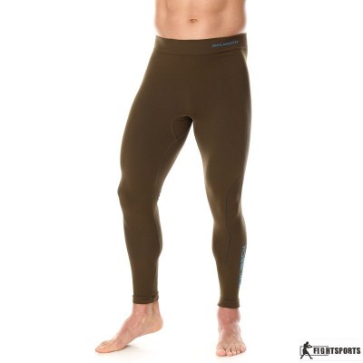 BRUBECK SPODNIE THERMO LE11840 khaki