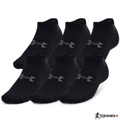 UNDER ARMOUR SKARPETKI ESSENTIAL NO SHOW LIGHTWEIGHT 001