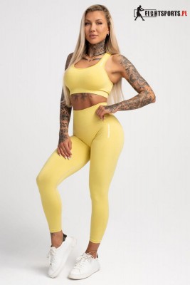 GYM GLAMOUR LEGGINSY COMPRESS GOLDEN HOUR