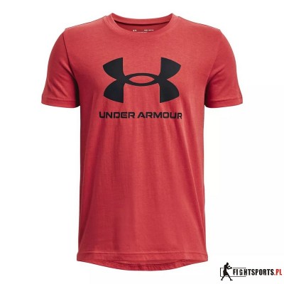 UNDER ARMOUR KOSZULKA CHŁOPIĘCA SPORTSTYLE LOGO 638