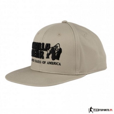 GORILLA WEAR CZAPKA Z DASZKIEM DOTHAN CAP BEŻ