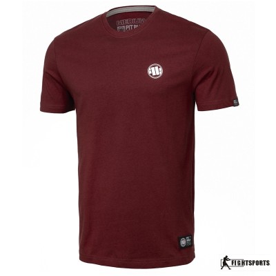 PIT BULL KOSZULKA SMALL LOGO BURGUND