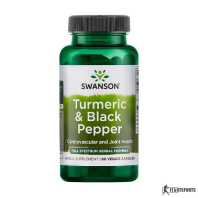 SWANSON TURMERIC & BLACK PEPPER 60kaps