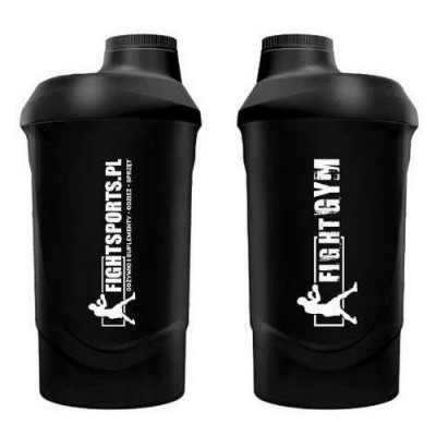 FIGHTSPORTS X FIGHTGYM SHAKER 600ml BLACK