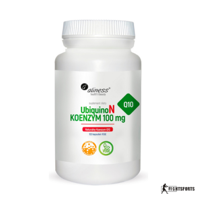 ALINESS UbiquinoN Naturalny KOENZYM Q10 100mg 100KAPS