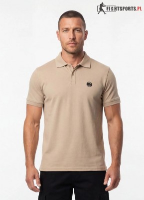 PIT BULL KOSZULKA POLO JERSEY SMALL LOGO SAND