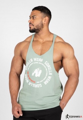 GORILLA WEAR TANK TOP MELROSE STRINGER GREEN BAY