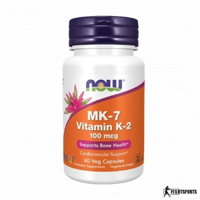 NOW Vitamin K-2 100mcg 60 kaps.