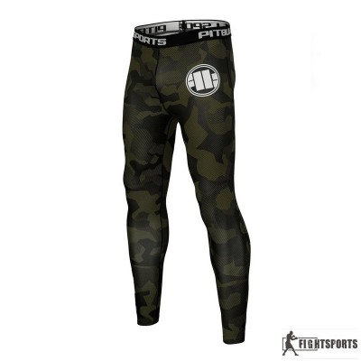 PIT BULL LEGGINSY DILLARD CAMO KHAKI