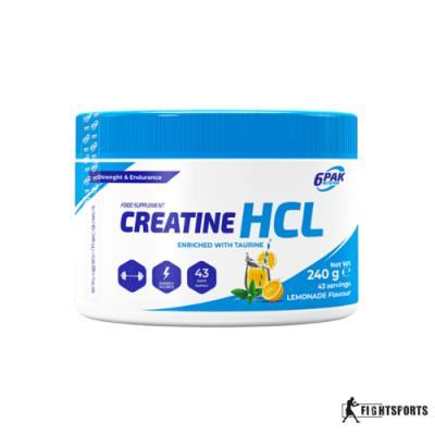 6PAK NUTRITION CREATINE HCL 240G