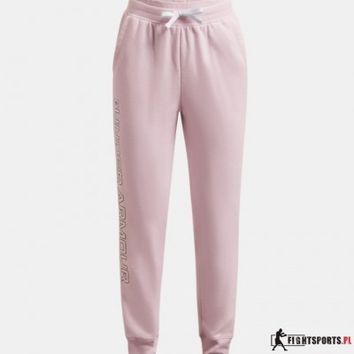 UNDER ARMOUR SPODNIE DZIEWCZĘCE RIVAL FLEECE JOGGERS 684