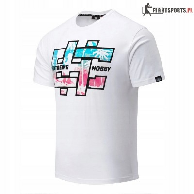 EXTREME HOBBY KOSZULKA HASHTAG HEAT WHITE