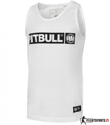 PIT BULL TANK TOP SLIM FIT HILLTOP WHITE