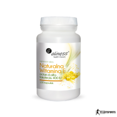 ALINESS NATURALNA WITAMINA E 400IU 100kaps 