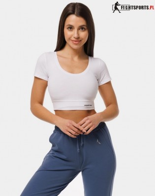 CARPATREE KOSZULKA CROP EVE WHITE