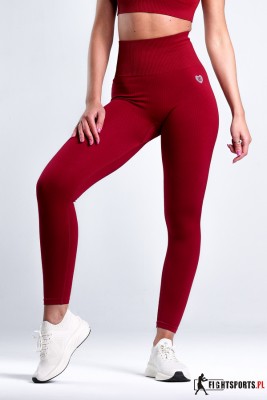 MAKE US STRONG LEGGINSY SUNSET BOULEVARD BORDO