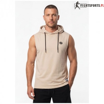 PIT BULL TANK TOP Z KAPTUREM MERCADO SPANDEX HILLTOP SAND