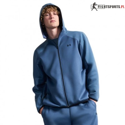 UNDER ARMOUR BLUZA ROZPINANA Z KAPTUREM UNSTOPPABLE FLEECE TEXTURED 044
