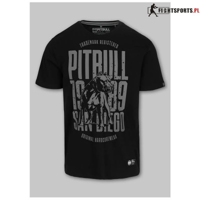 PIT BULL KOSZULKA SAN DIEGO BLACK GRAPHITE
