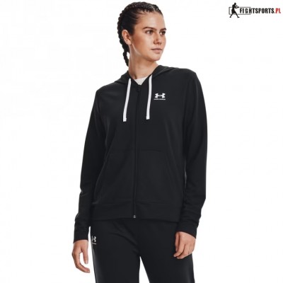 UNDER ARMOUR BLUZA Z KAPTUREM RIVAL TERRY BLACK