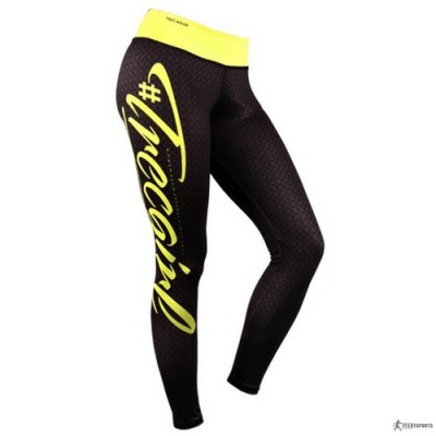 TREC LEGGINSY TrecGirl 003 black + green