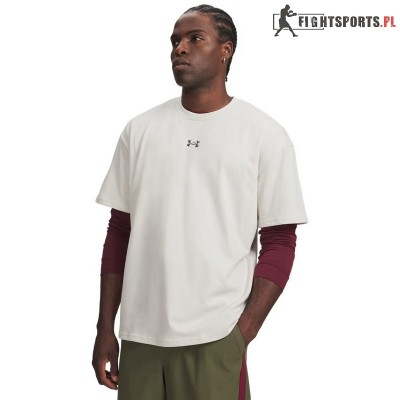 UNDER ARMOUR KOSZULKA HEAVYWEIGHT METAL LOGO 110