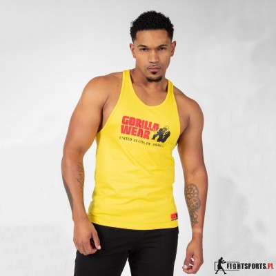 GORILLA WEAR TANK TOP CLASSIC YELLOW