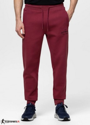 PIT BULL SPODNIE DRESOWE SAMPSON BURGUNDY