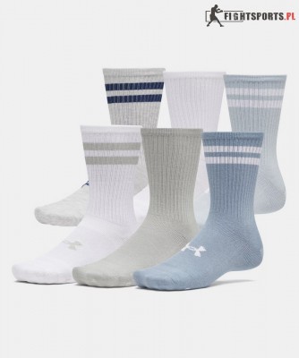 UNDER ARMOUR SKARPETKI ESSENTIAL 6 PACK 034