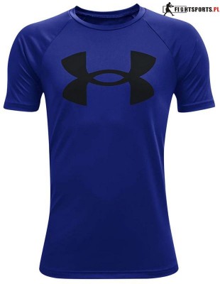 UNDER ARMOUR KOSZULKA CHŁOPIĘCA TECH BIG LOGO 400