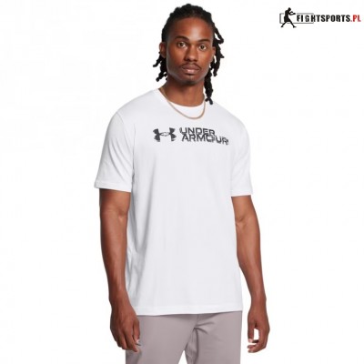 UNDER ARMOUR KOSZULKA SLICED WORDMARK 100