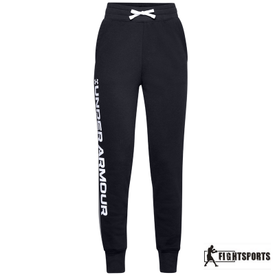 UNDER ARMOUR SPODNIE DZIEWCZĘCE RIVAL FLEECE JOGGERS 002