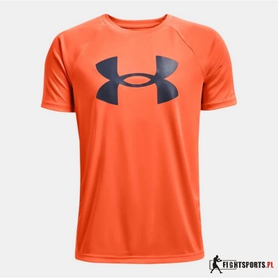 UNDER ARMOUR KOSZULKA CHŁOPIĘCA TECH BIG LOGO 826