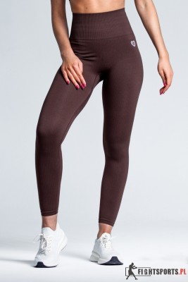 MAKE US STRONG LEGGINSY SUNSET BOULEVARD CHOCOLATE
