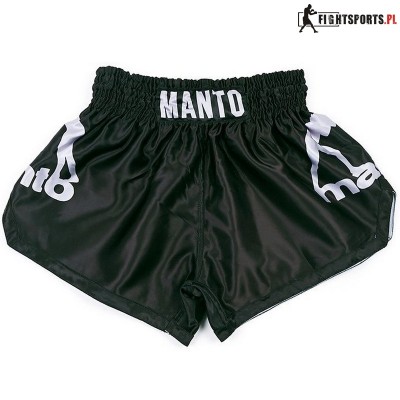 MANTO SZORTY MUAY THAI DUAL BLACK