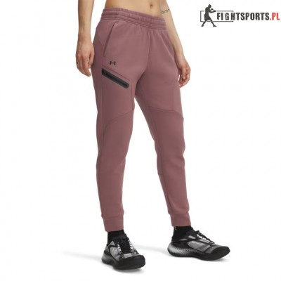 UNDER ARMOUR SPODNIE DAMSKIE UNSTOPPABLE FLEECE 651