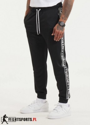 PIT BULL SPODNIE DRESOWE TAPE LOGO BLACK